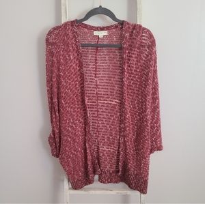 Urban Outfitters Staring at Stars Medium linen blend open knit cardigan